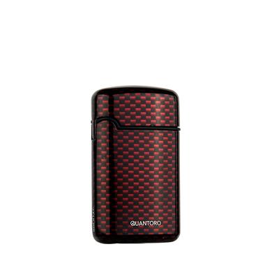 Quantoro Delicili Üçlü Jet Alev Red Carbon Puro Çakmağı 05-30 