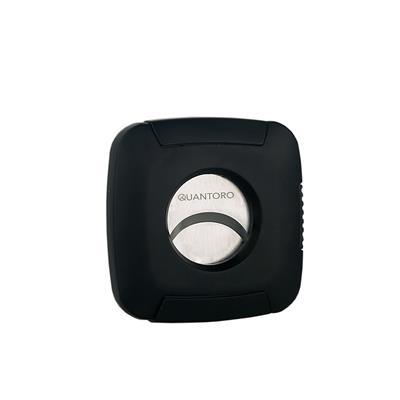 Quantoro QC-11 Kare Çift Bıçaklı Düz Kesim Puro Kesici/Black