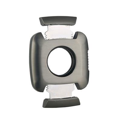 Quantoro QC-11 Kare Çift Bıçaklı Düz Kesim Puro Kesici/Green Carbon