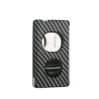 Quantoro QC-12 Düz/V-Kesim Puro Delicili İğneli Kesici /Black Carbon