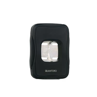 Quantoro QC-14 Dikdörtgen Çift Bıçaklı Düz Kesim Puro Kesici /Black