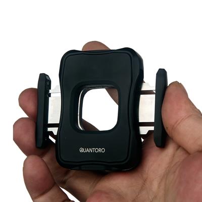 Quantoro QC-14 Dikdörtgen Çift Bıçaklı Düz Kesim Puro Kesici  /Gunmetal