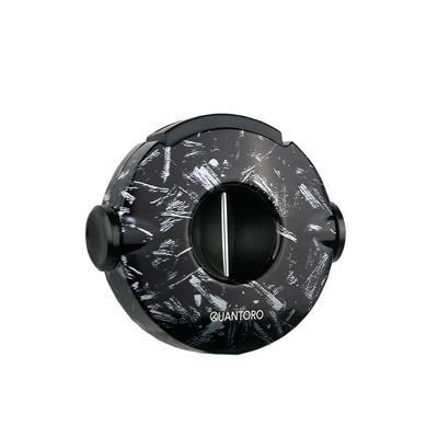 Quantoro QC-15 Yuvarlak V-Kesim Puro Kesici/Black Leaves