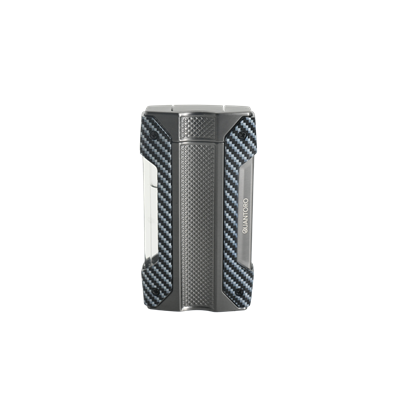 Quantoro MGM 04-7 Jet Alevli Puro Delicili Metal Puro Çakmağı Black Carbon 