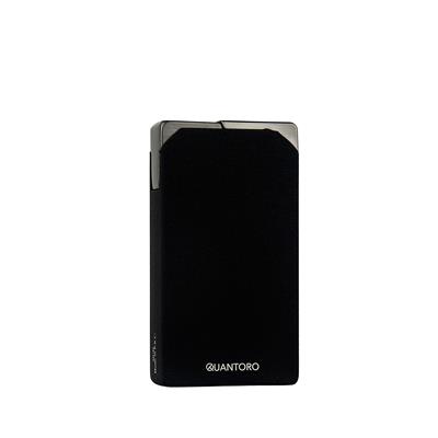 Quantoro 05-38 Çift Jet Alev Puro Delicili Black Crackle Puro Çakmağı