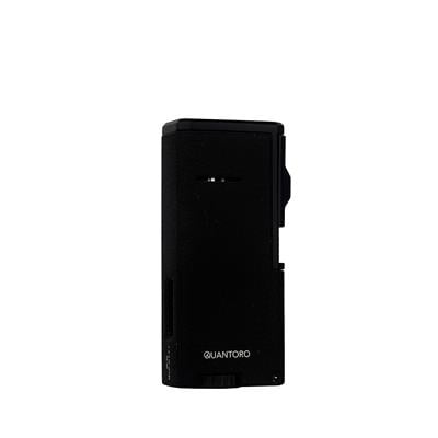 Quantoro 05-40 Üçlü Jet Alev Puro Delicili Black Crackle Puro Çakmağı 