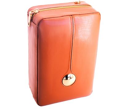 Deri Seyahat Humidor Kahverengi QLP-5
