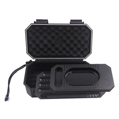 QPH-24 Mini Plastik  Seyahat Humidor 