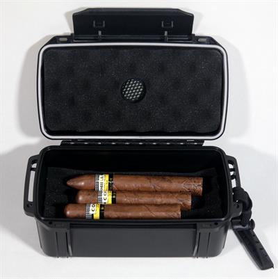 QPH-6 Mini Plastik  Seyahat Humidor 