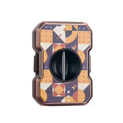 V-Cut Puro Kesici Copper-Blue-Pattern