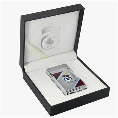 Trabzonspor Lisanslı Premium Delicili Single Jet Alevli Puro Çakmağı TS04