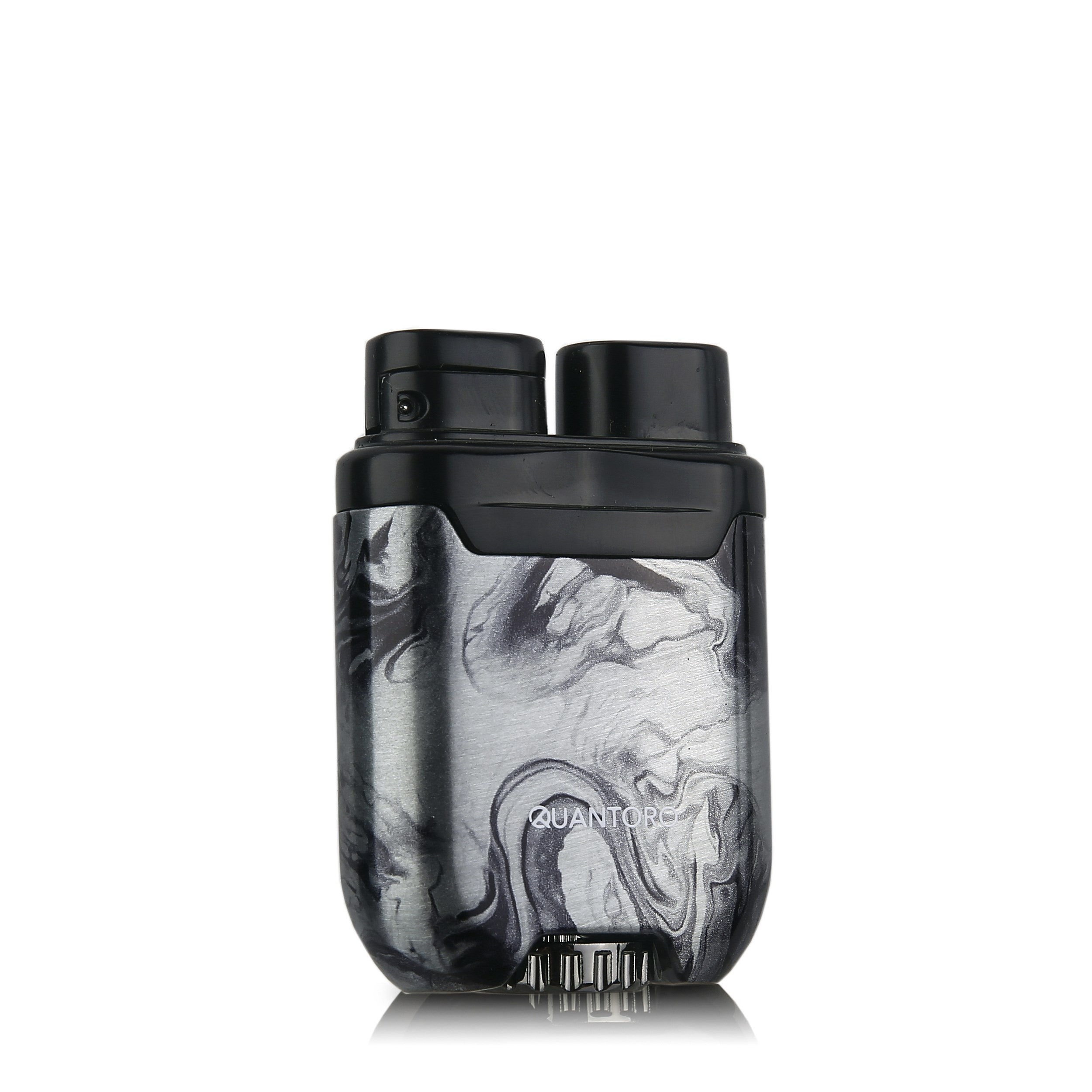 04-21 Single Torch Jet Alevli Puro/Sigara Çakmağı / Marble Black