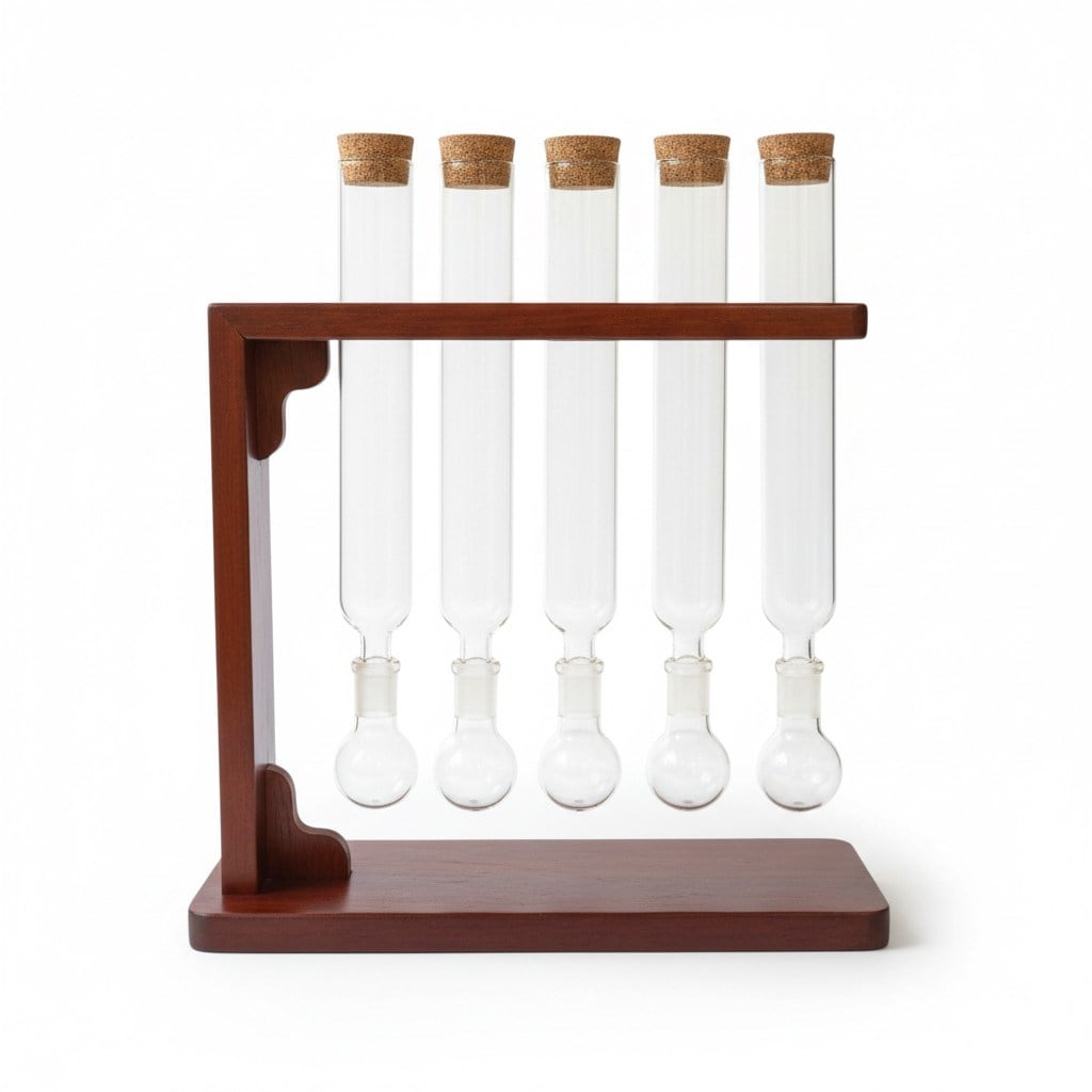 5'li Puro Aroma İnfüzyon Tüpü – Ahşap Stand