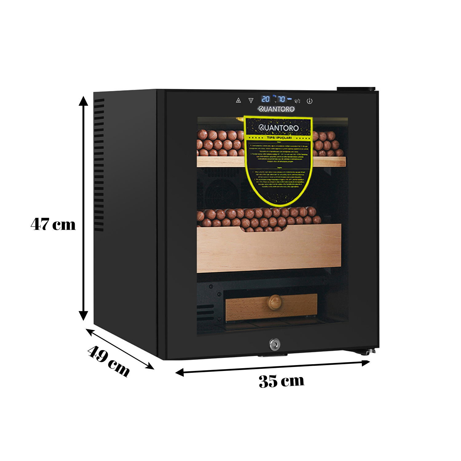 Elektronik Puro Dolabı QCC-18