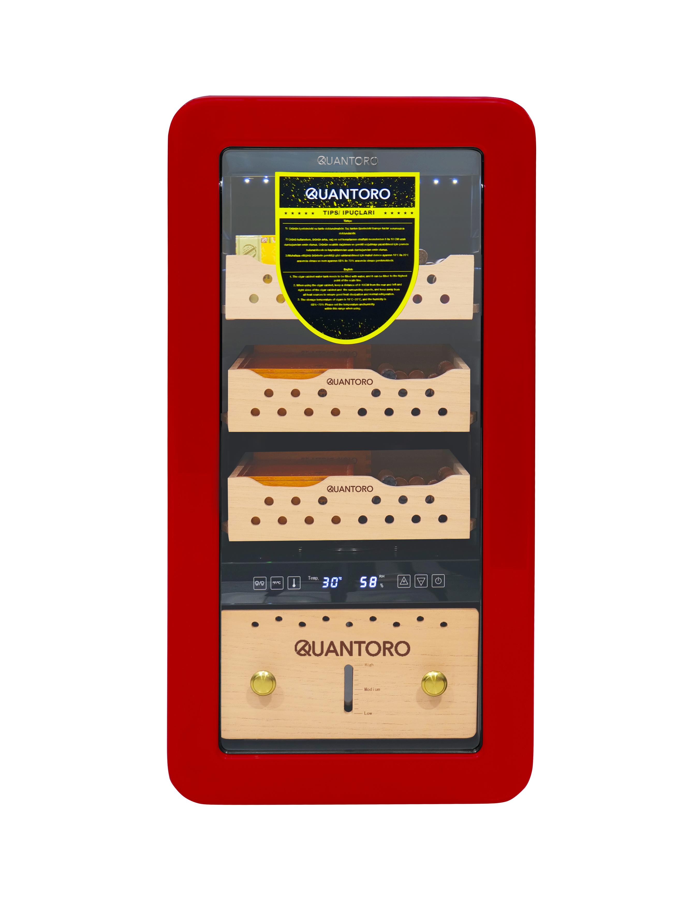 Elektronik Puro Dolabı QCC-26 Red