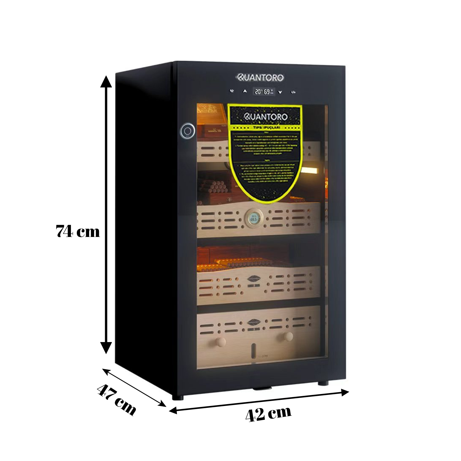 Elektronik Puro Dolabı QCC-56B