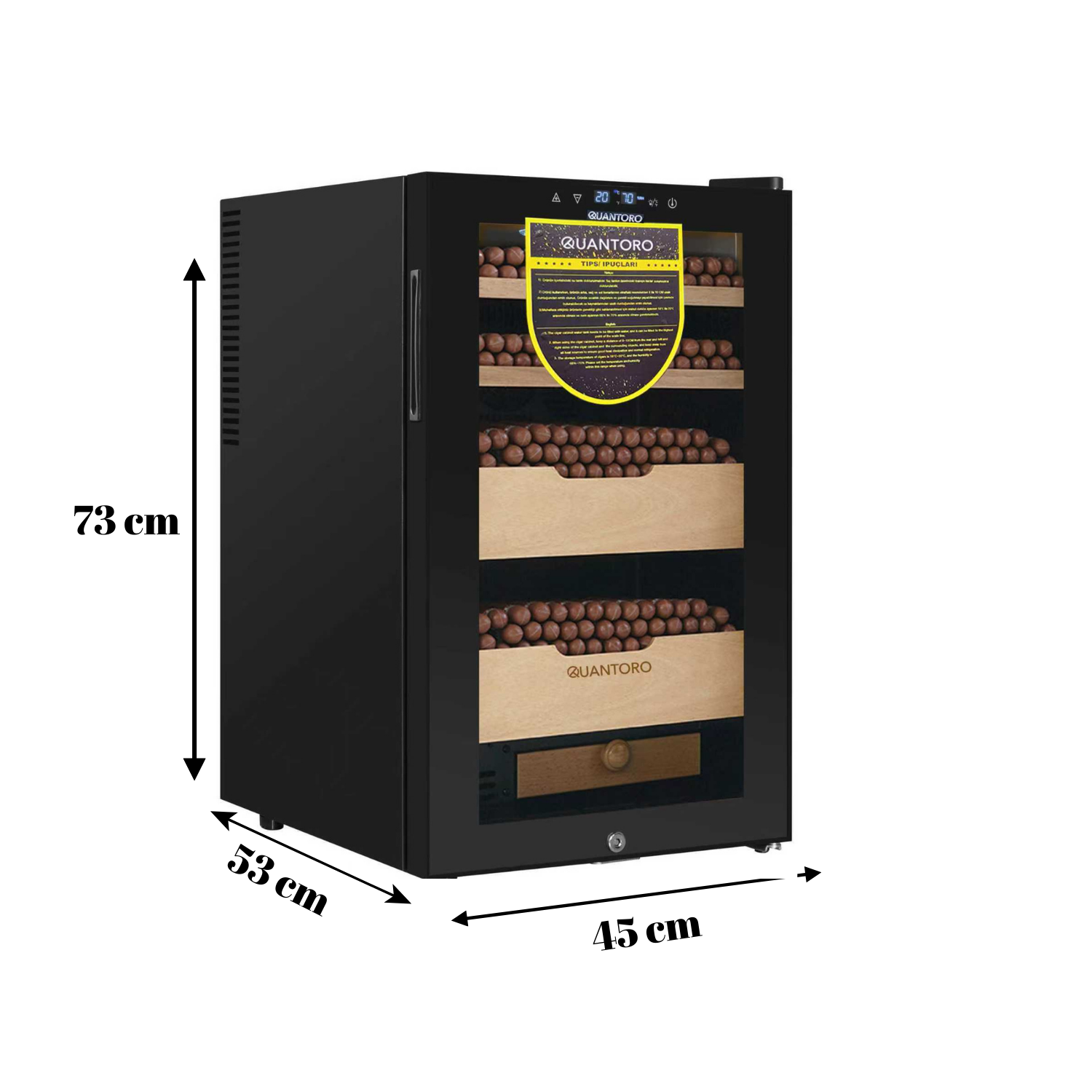 Elektronik Puro Dolabı QCC-8