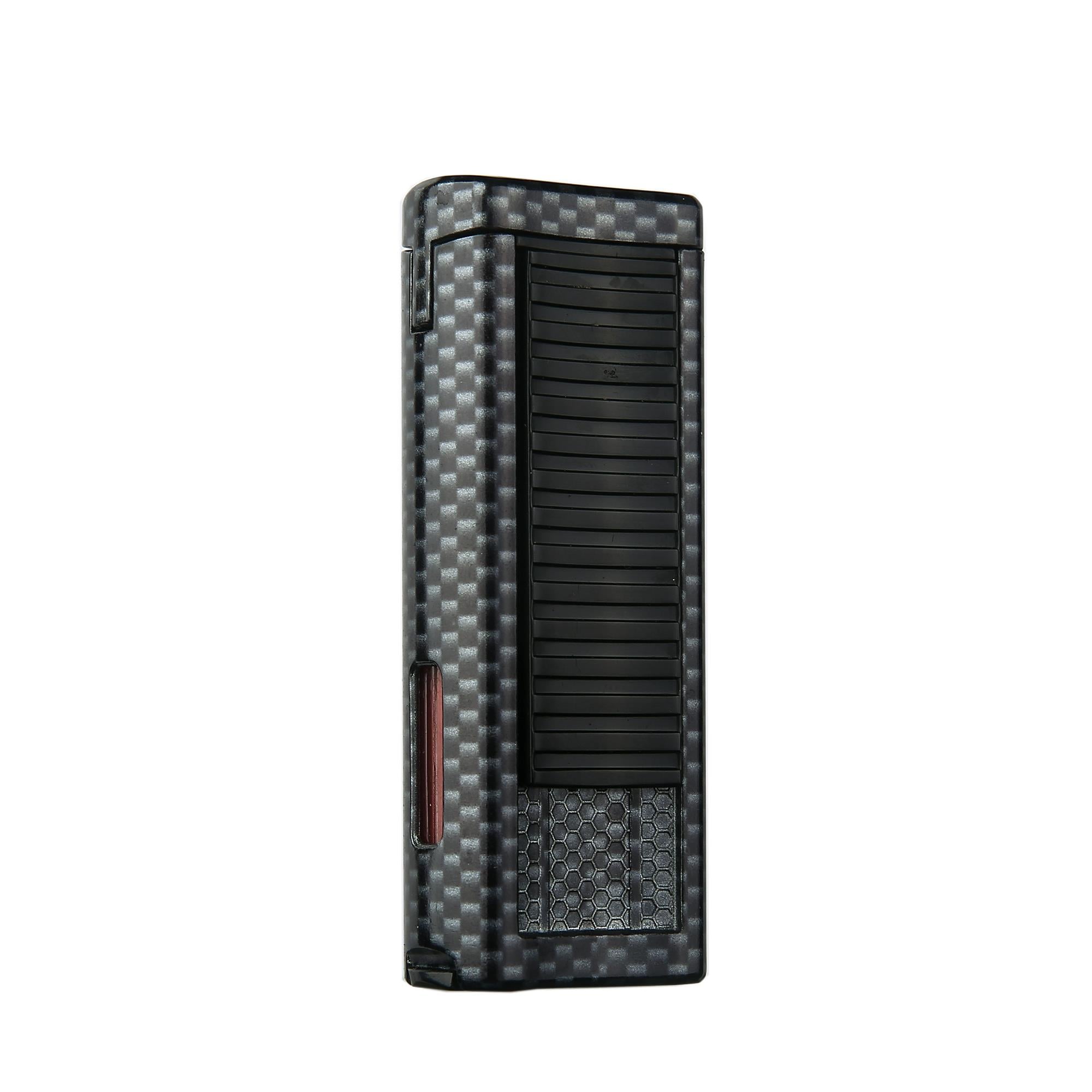 Quantoro 05-50 Delicili Çift Jet Alev Puro Çakmağı/Black Carbon