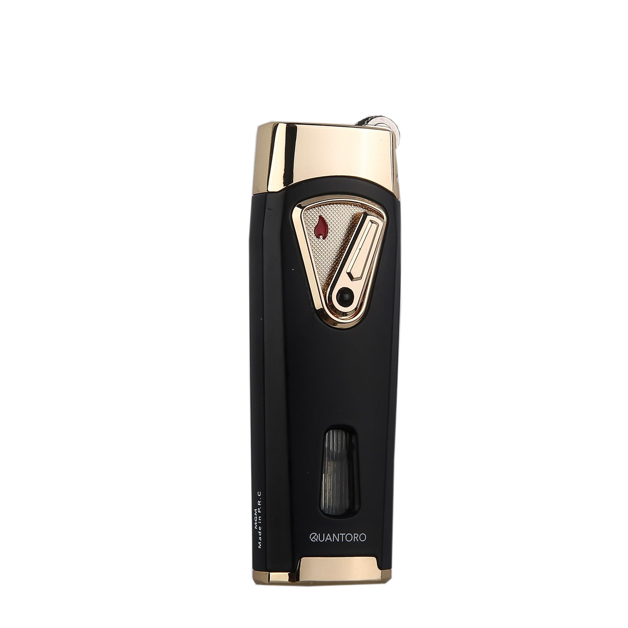 Quantoro 05-55 Çift Jet Alev  Puro Çakmağı/Matte Black