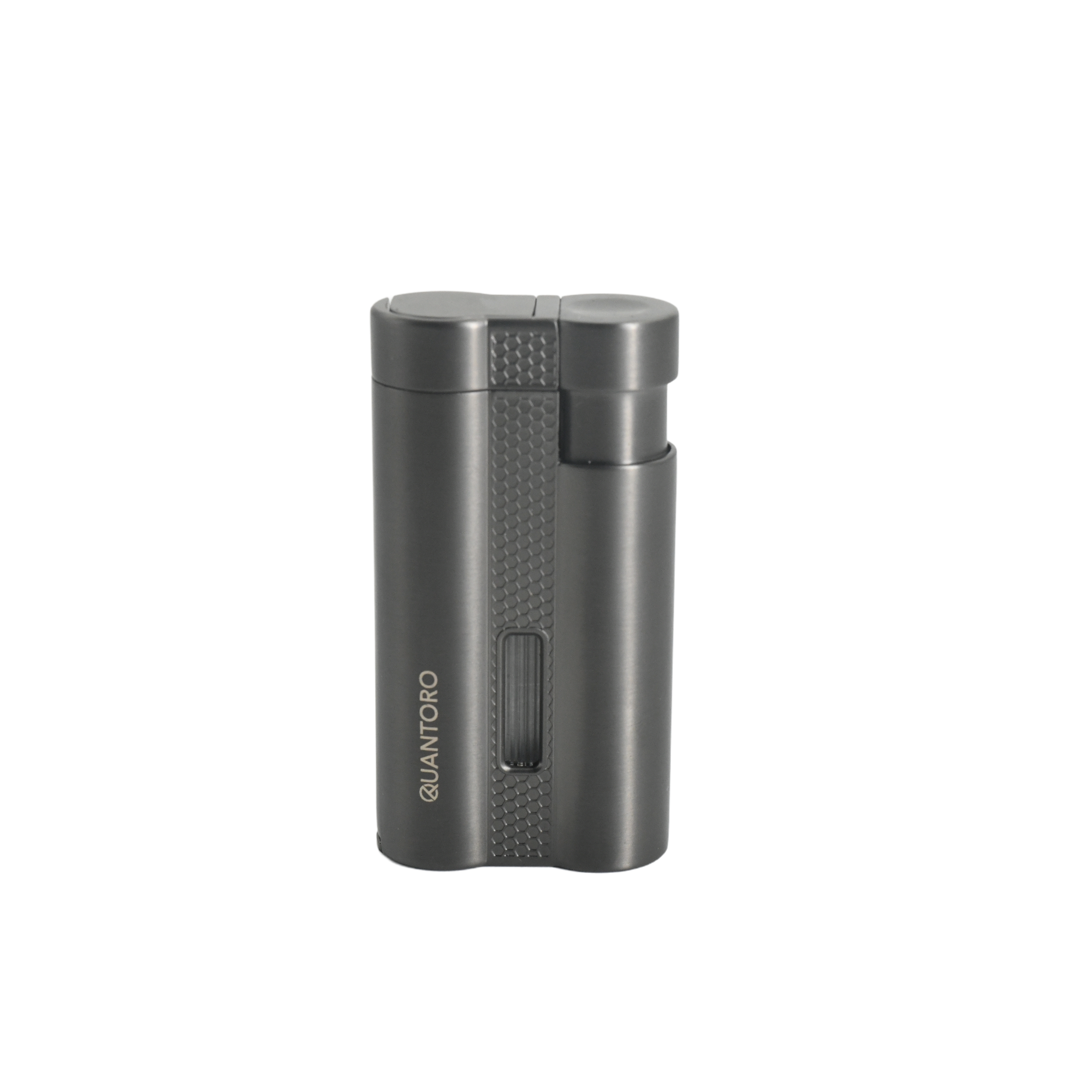 Quantoro 05-61 Puro Delicili Üç Jet Alev Puro Çakmağı/Gunmetal