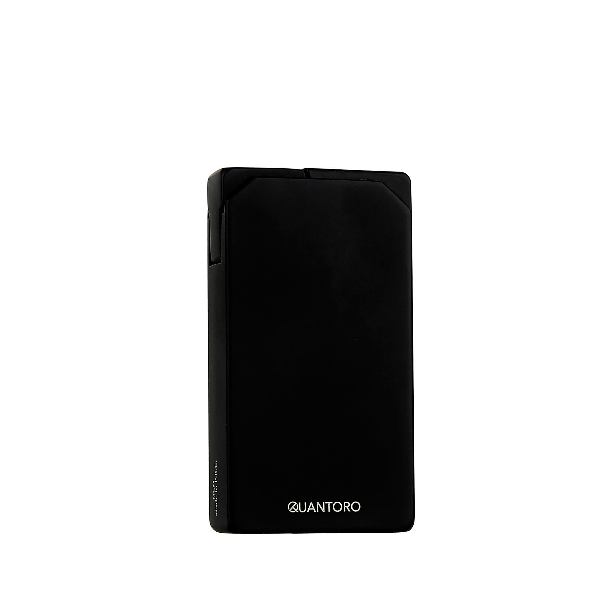 Quantoro Çift Jet Alev Puro Delicili Black Puro Çakmağı 05-38
