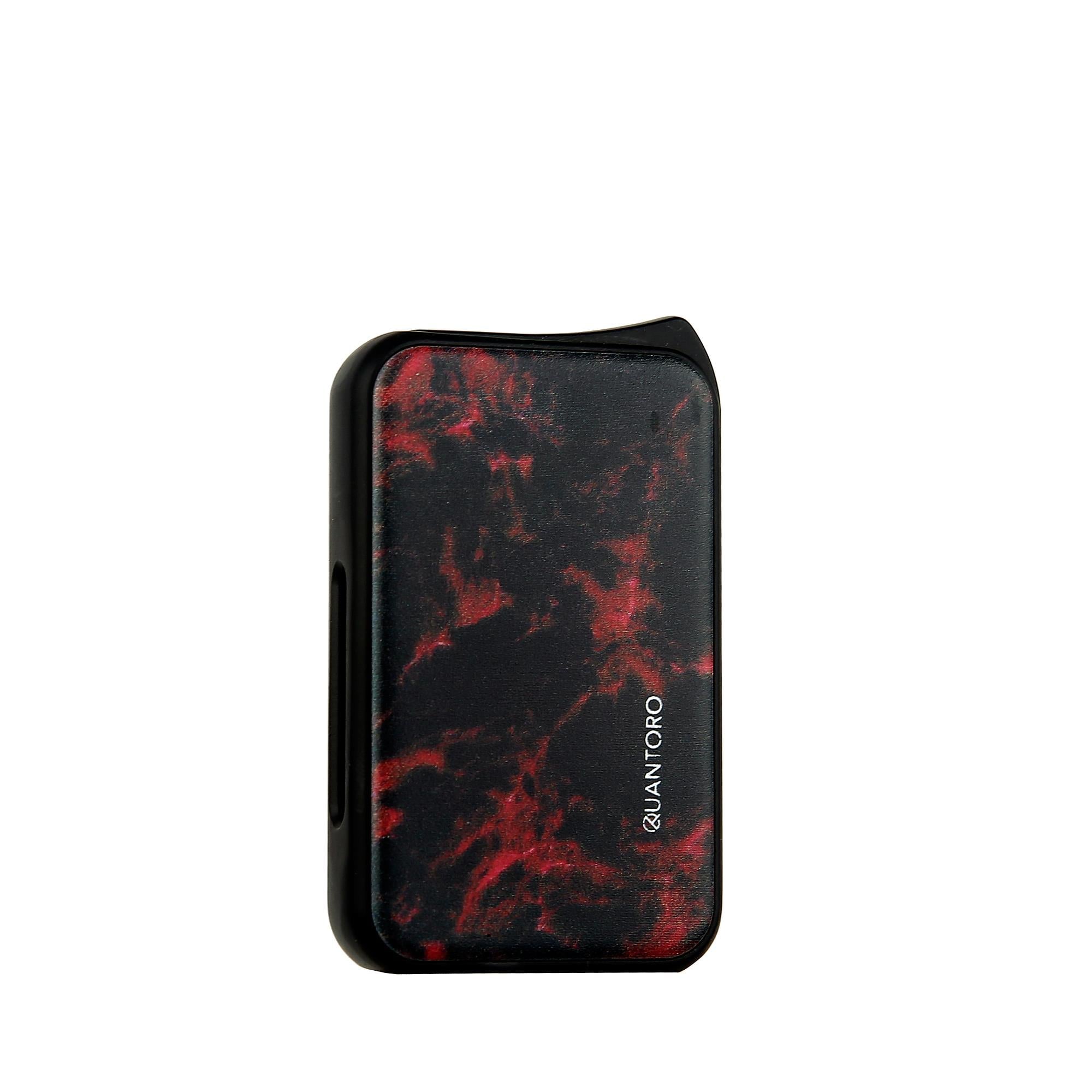 Quantoro Delicili 1 Jet Alev Puro Çakmağı Red Marble  MGM 05-33