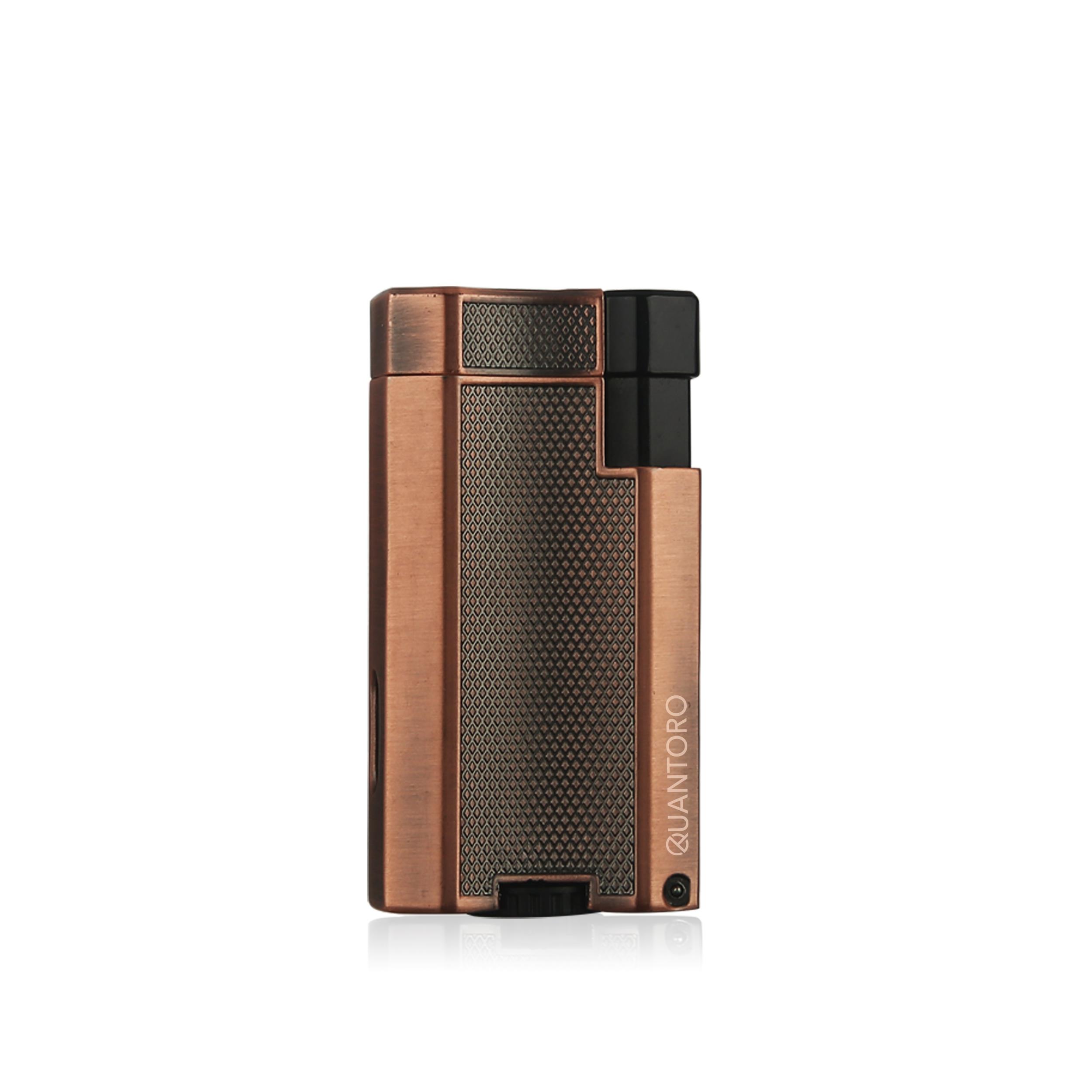 Quantoro  Delicili Çift Jet Alevli Puro Çakmağı MGM 04-2 Copper