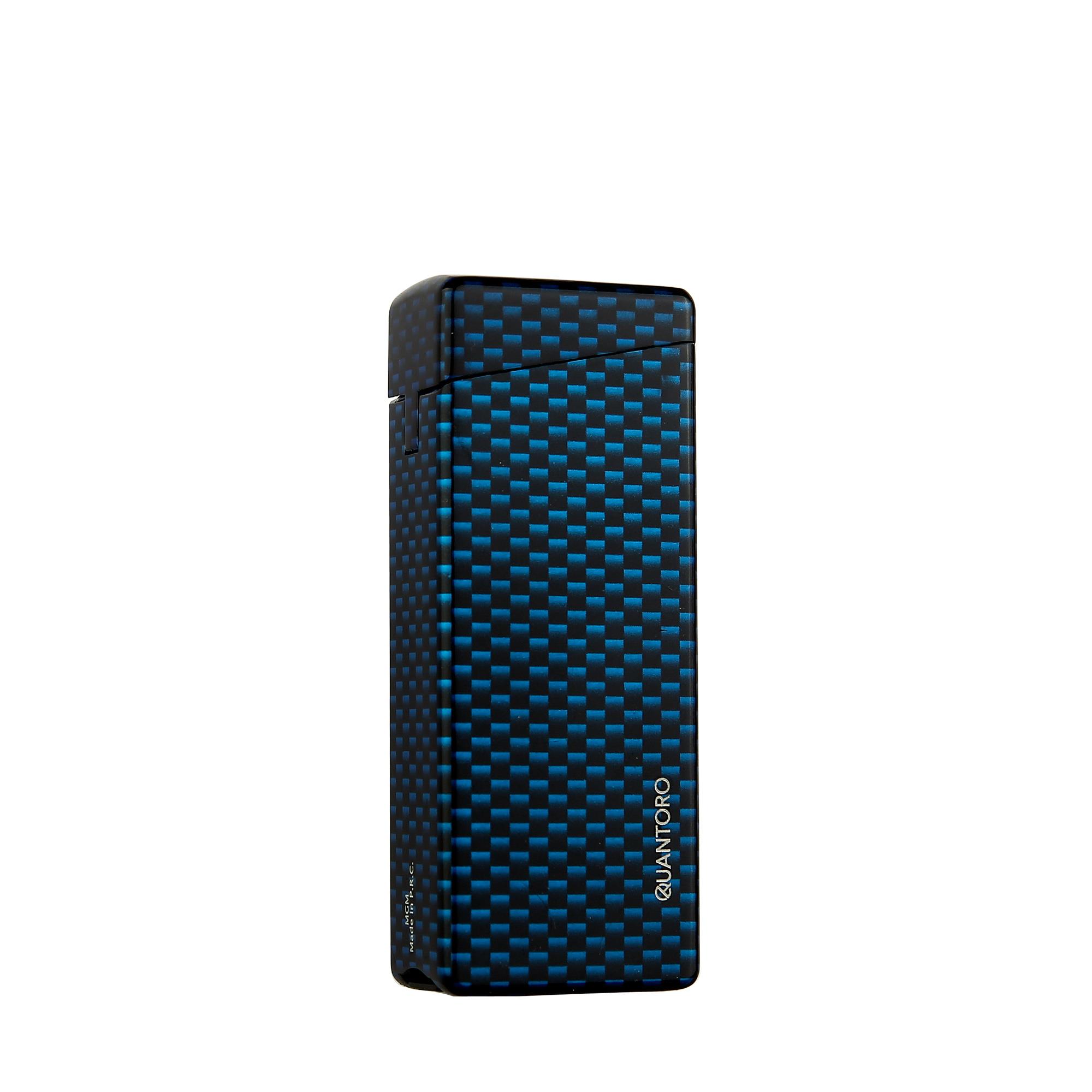 Quantoro Jet Alev Blue Carbon Puro Çakmağı 05-42