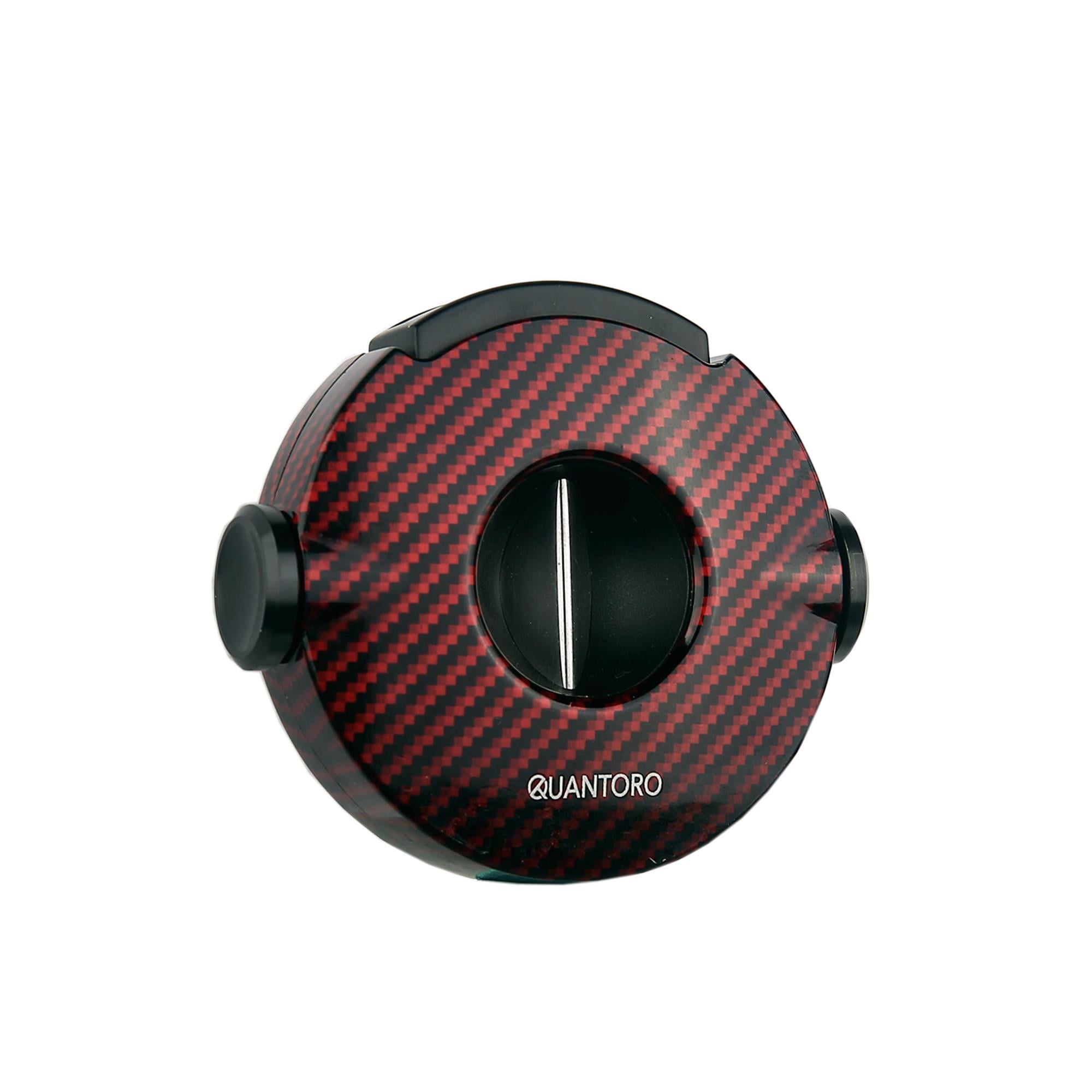 Quantoro QC-15 Yuvarlak V-Kesim Puro Kesici/Red Carbon