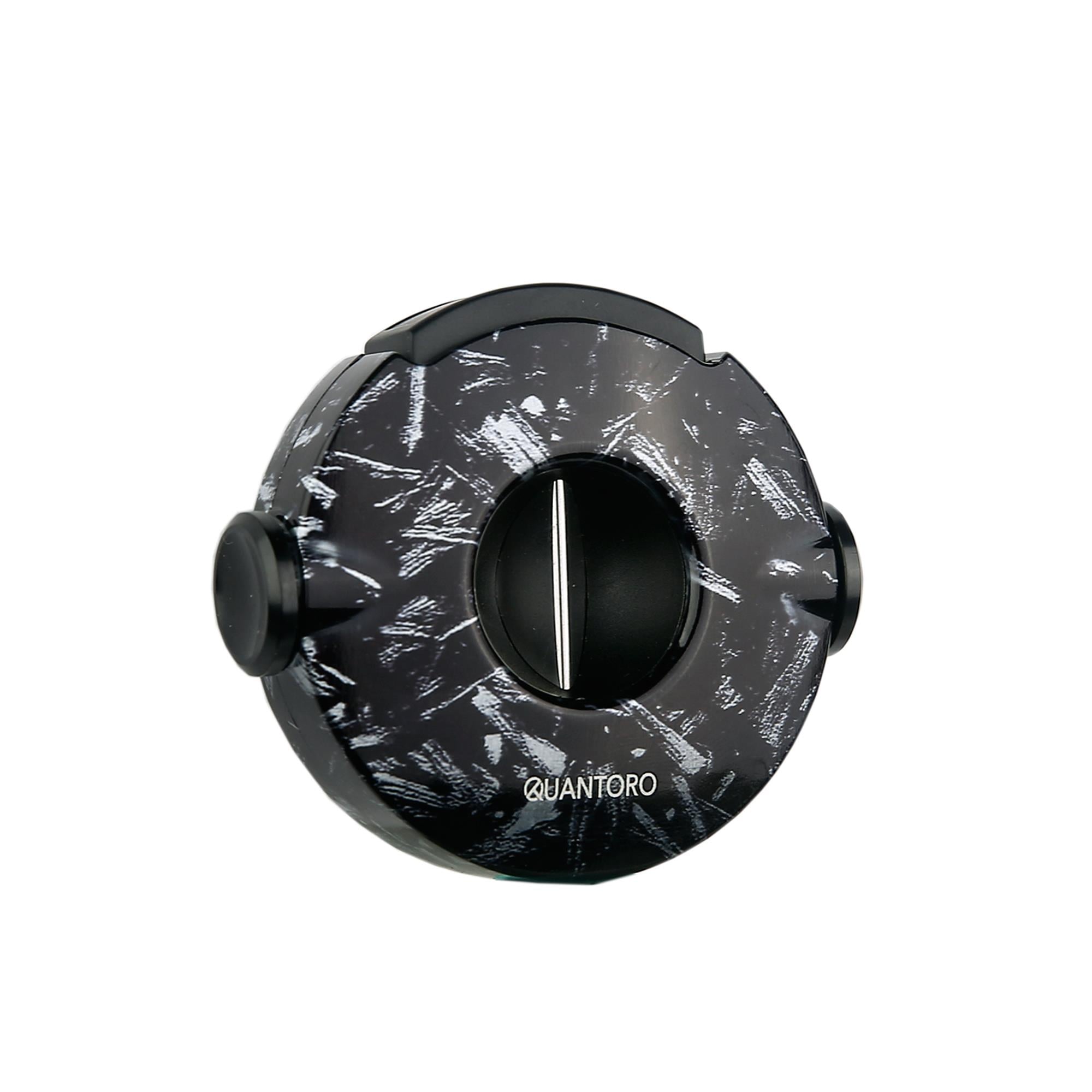 Quantoro QC-15 Yuvarlak V-Kesim Puro Kesici/Black Leaves