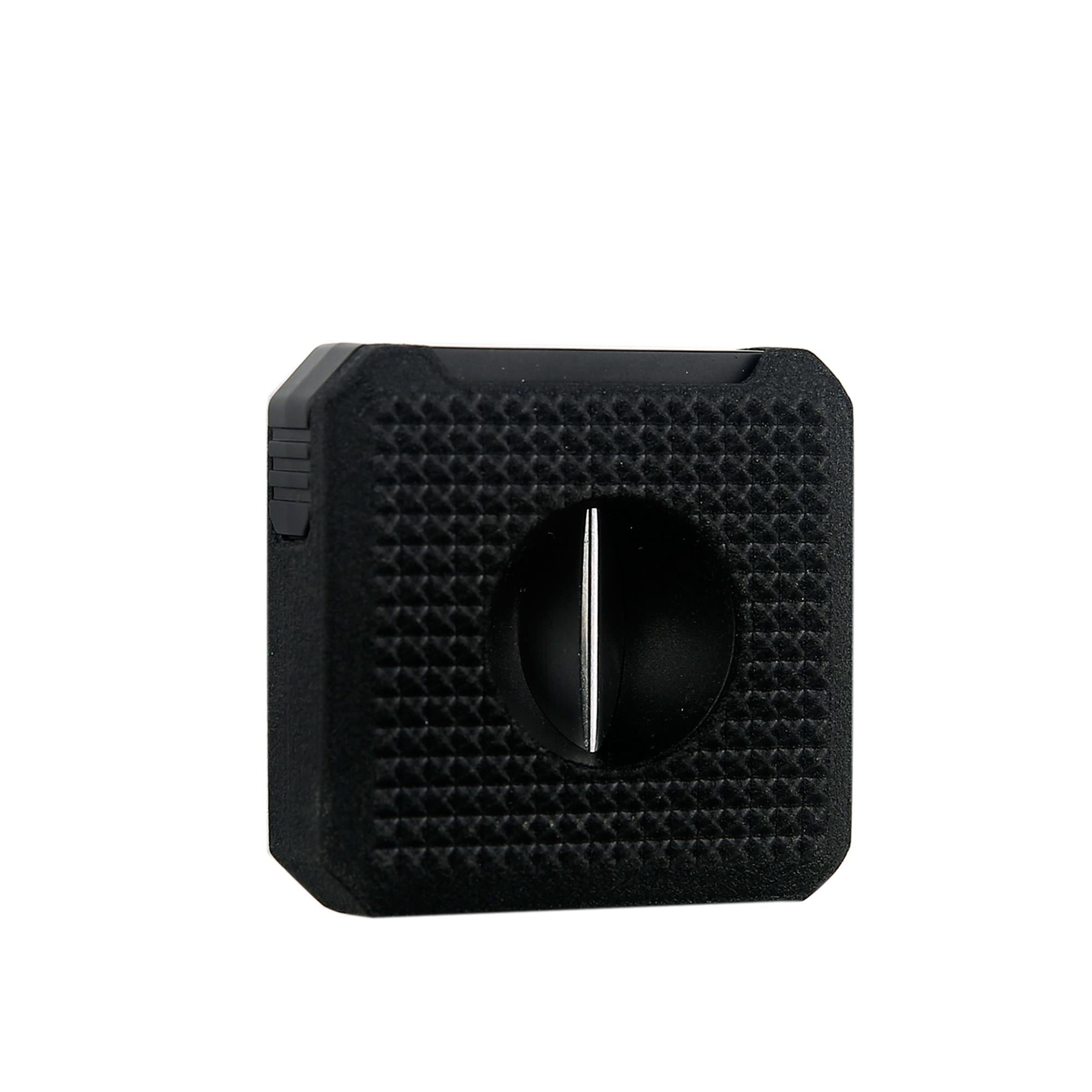 Quantoro QC-16 Delicili ve İğneli V-Kesim Puro Kesici/Black Crackle