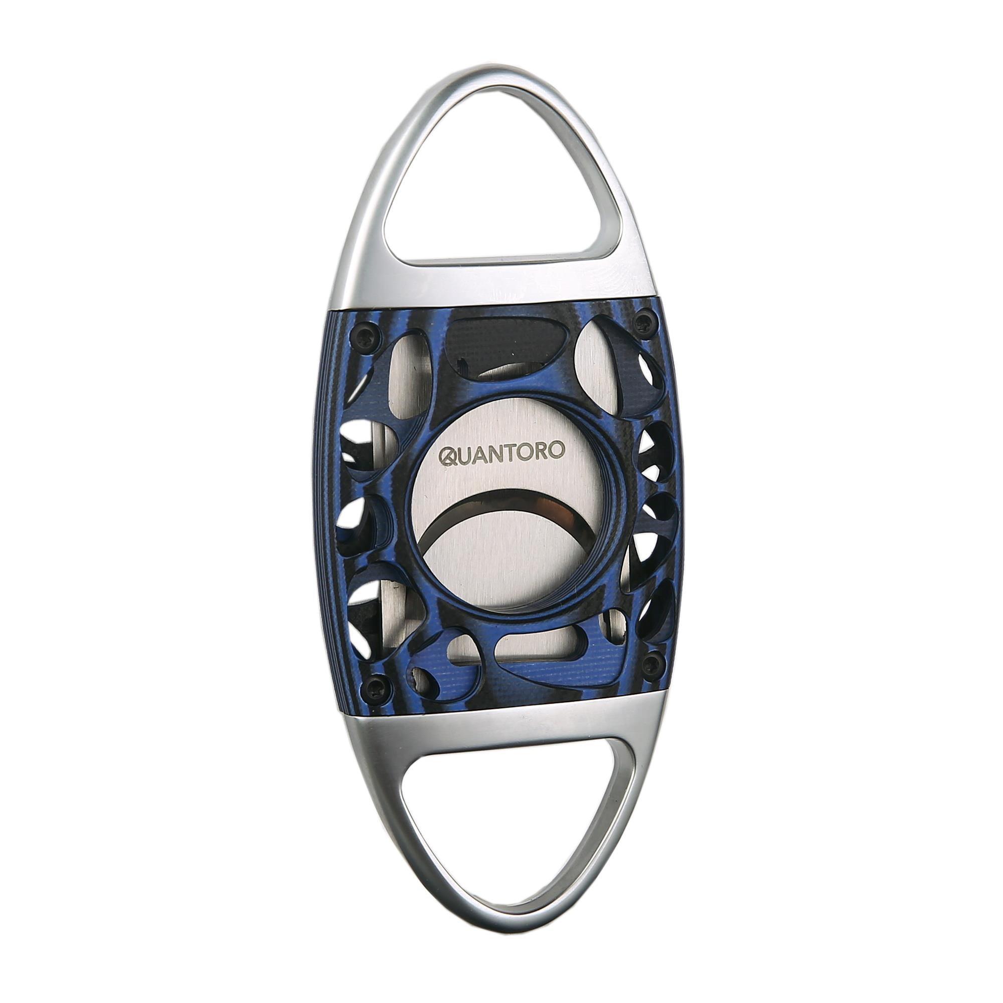 Quantoro QC-18 Metal CNC İşlemeli Puro Kesici / Blue