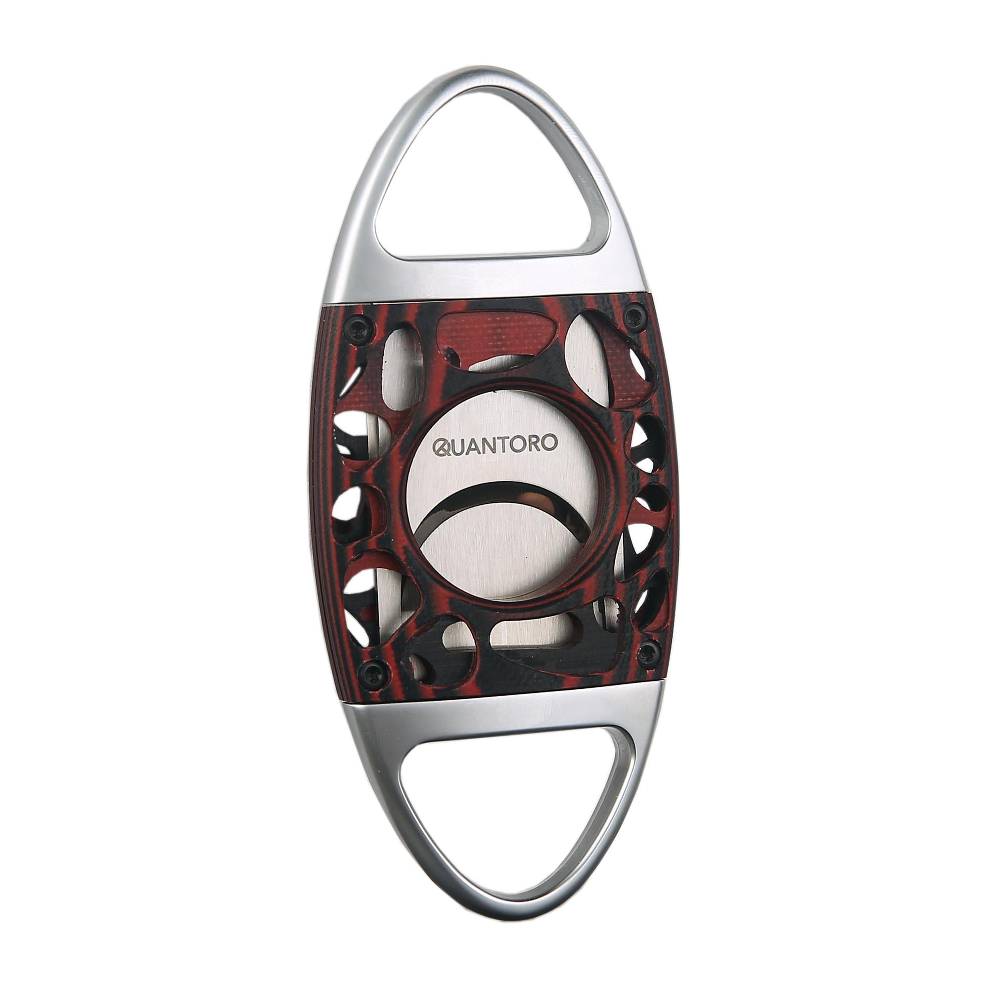 Quantoro QC-18 Metal CNC İşlemeli Puro Kesici / Red