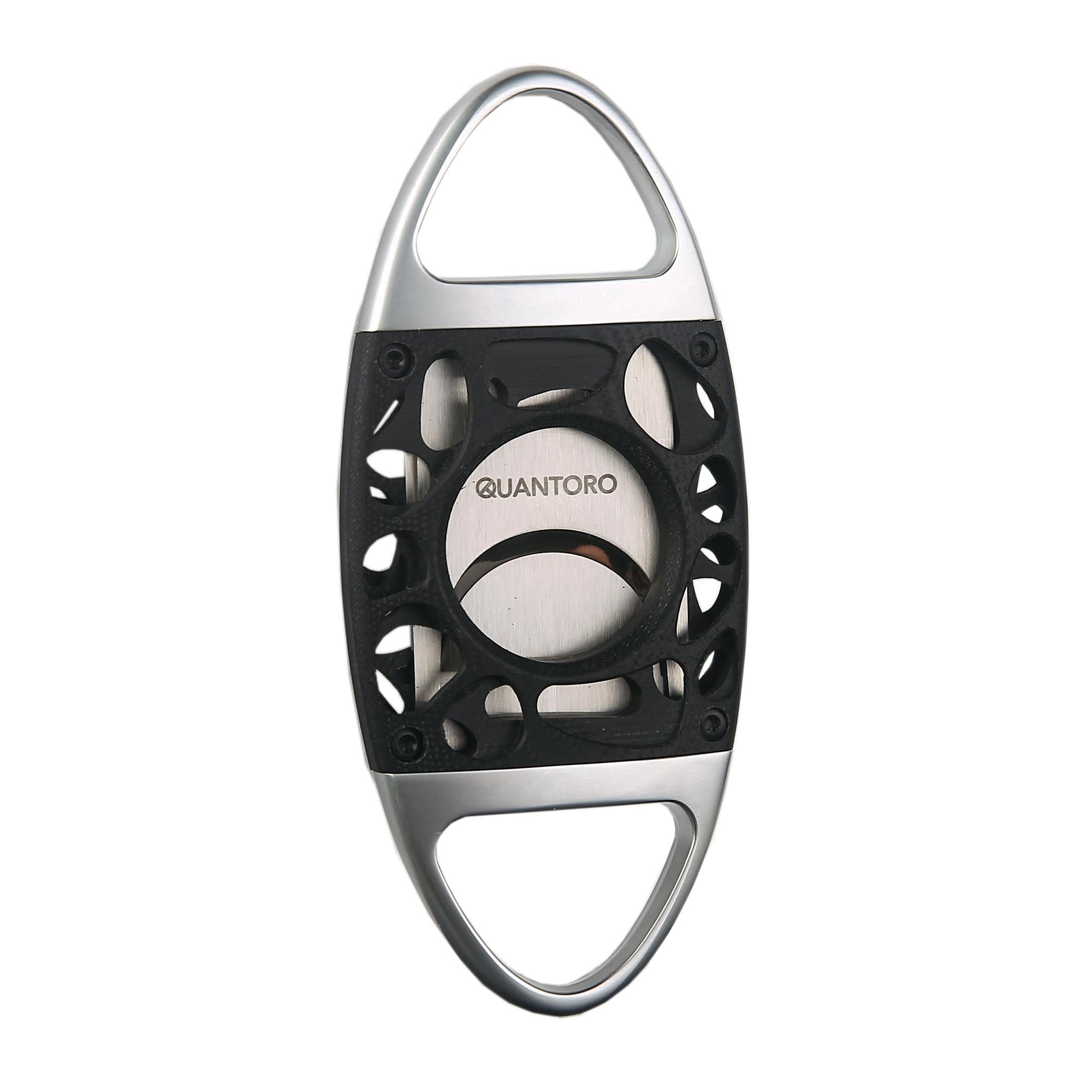 Quantoro QC-18 Metal CNC İşlemeli Puro Kesici / Black
