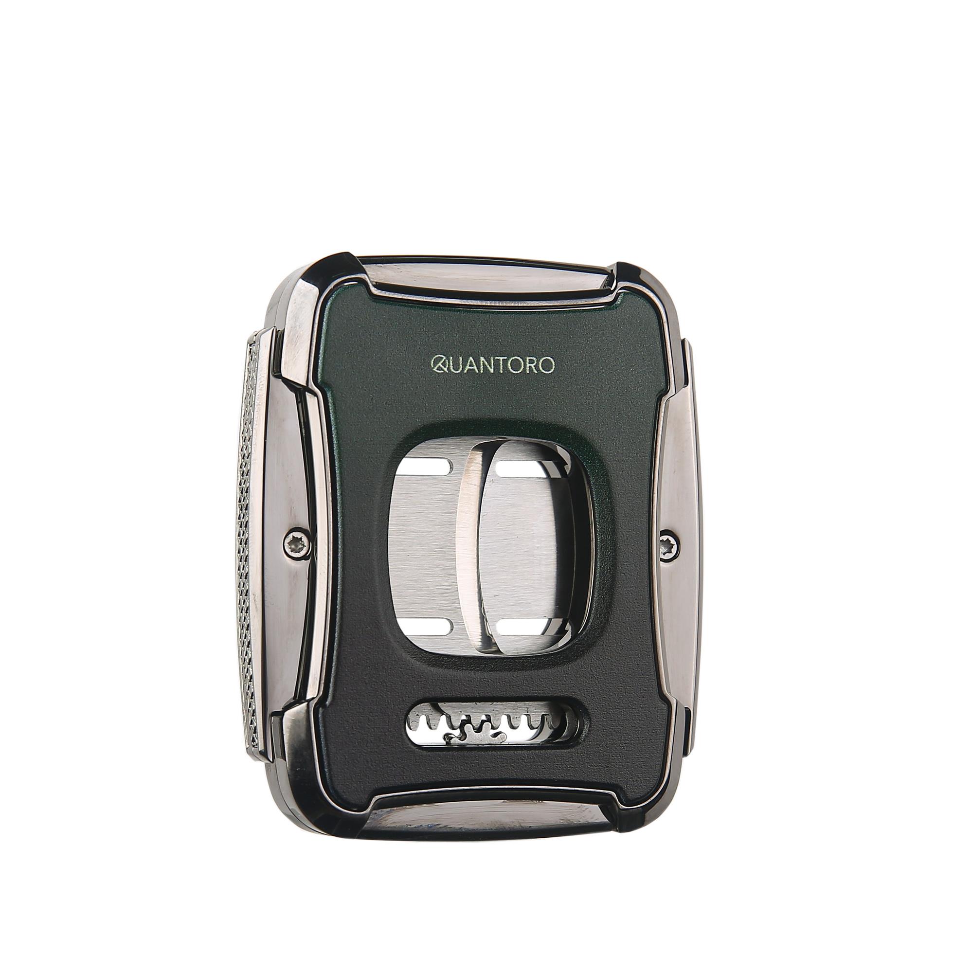Quantoro QC-19 Metal Dikdörtgen Giyotin Puro Kesici / Green/Black
