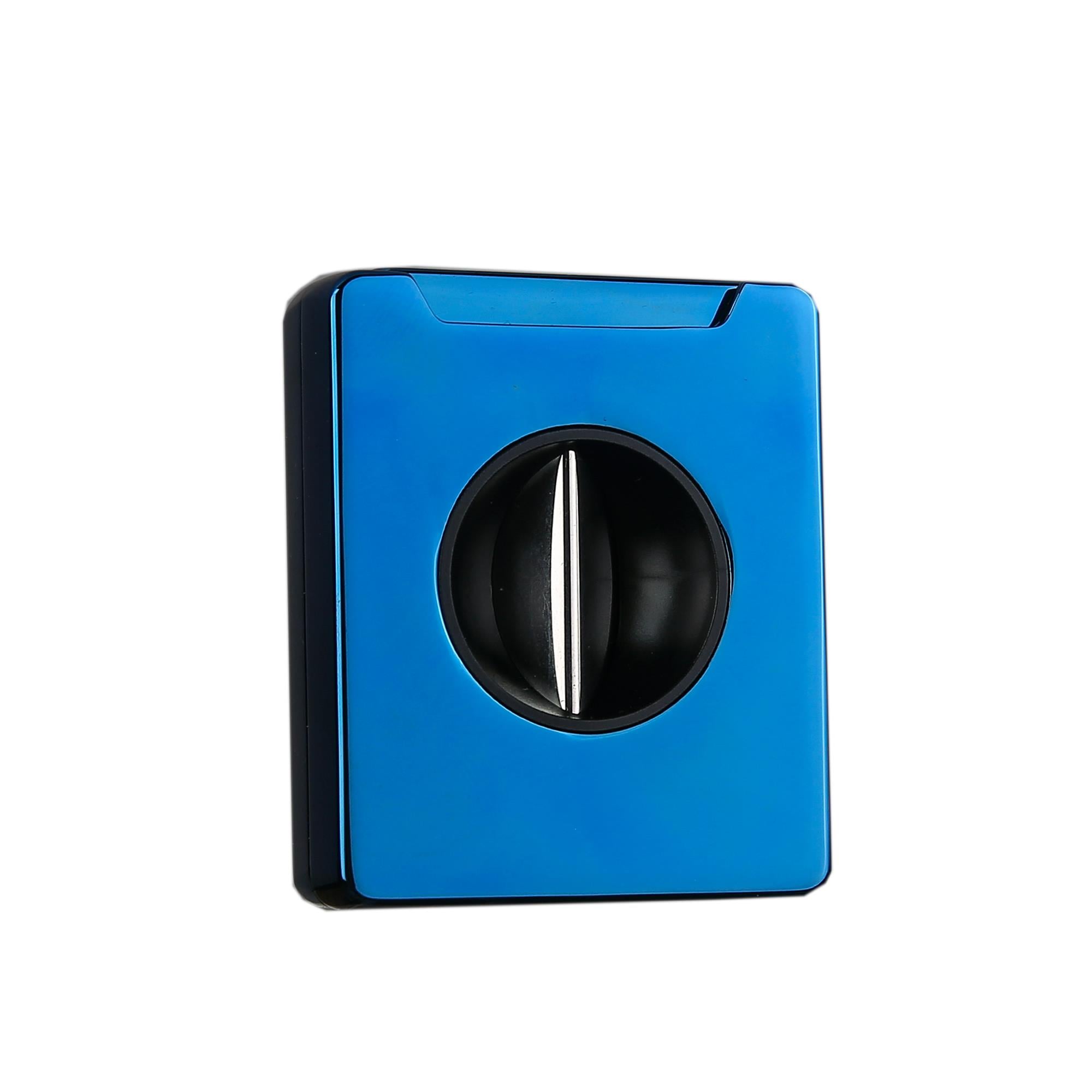 Quantoro QC-8 Metal V-Kesim Kare Puro Kesicisi/ Ice Blue