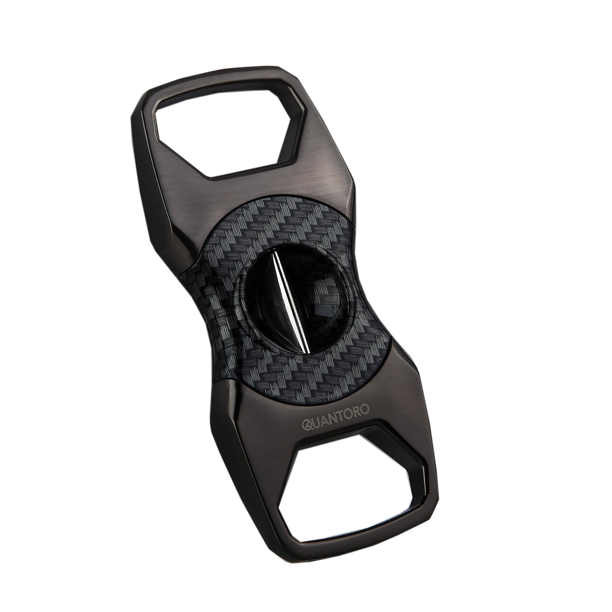 Quantoro QC-9 V-Kesim Puro Kesici/Gunmetal Carbon