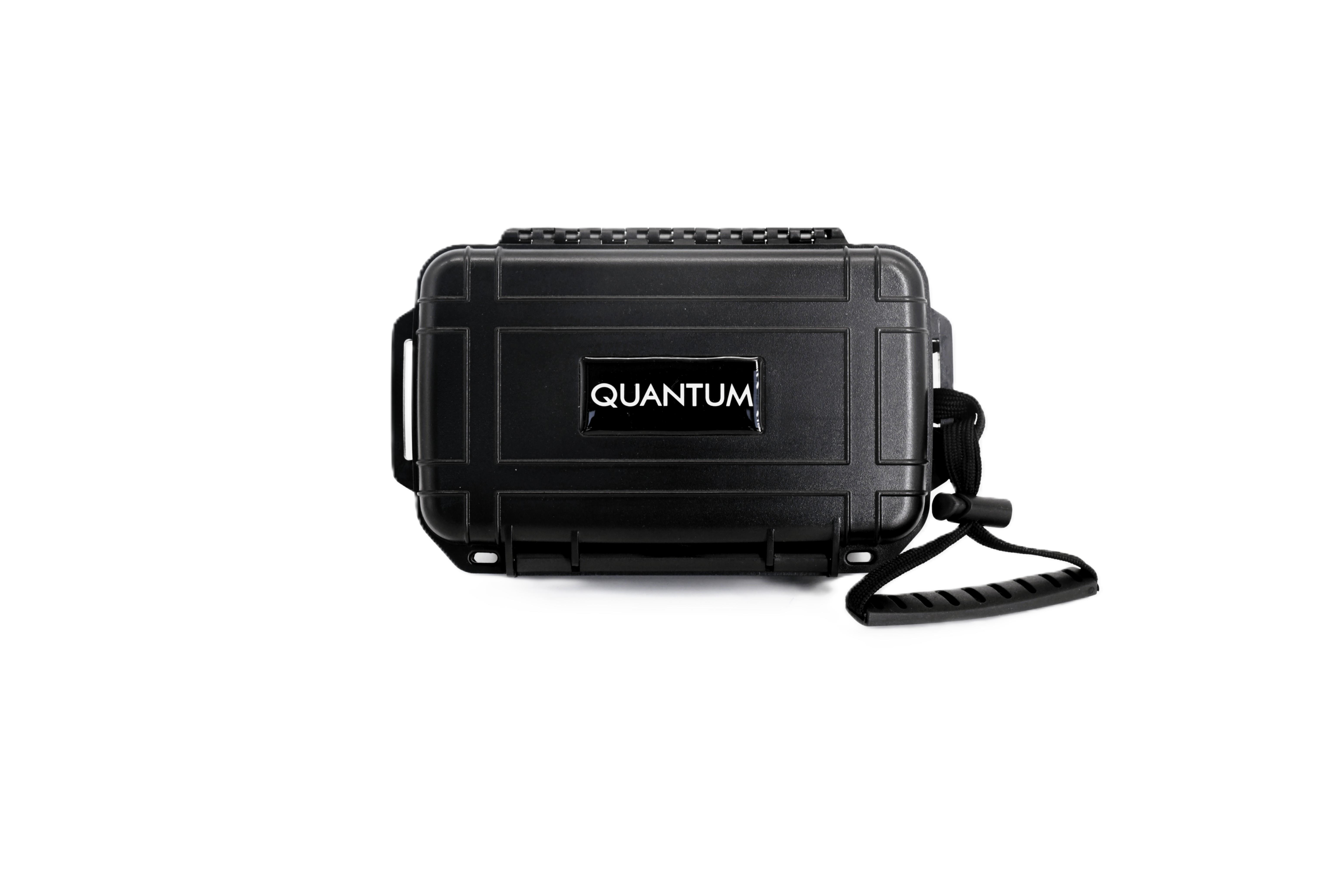 QUANTUM Mini Plastik  Seyahat Humidor 