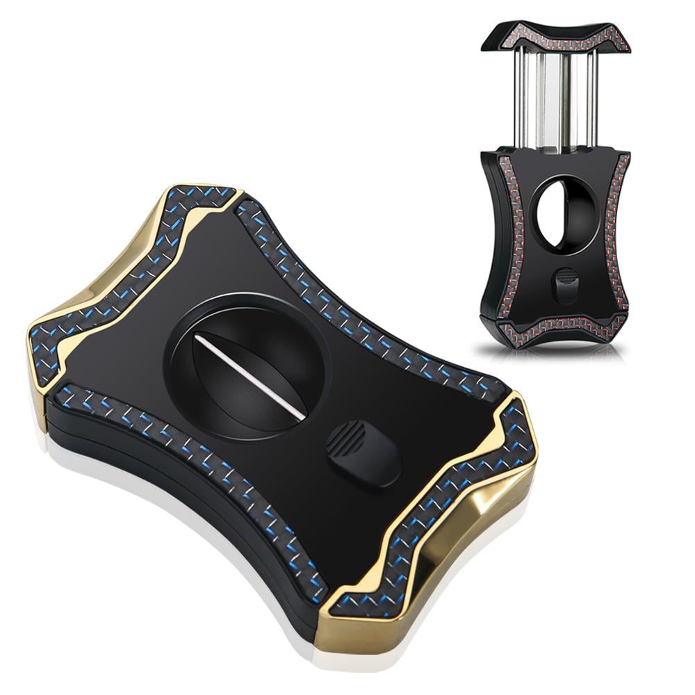 QUANTUM V-Cut Puro Kesici Gold Blue