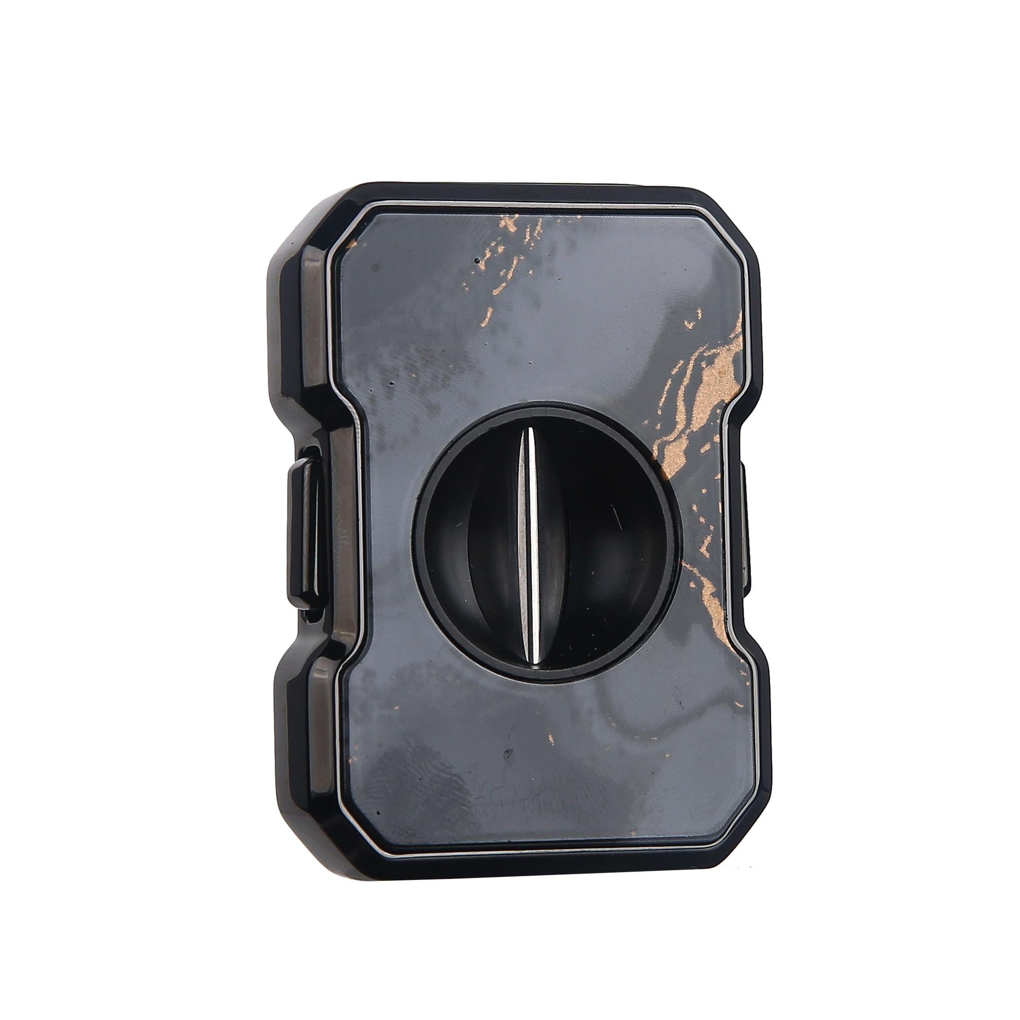 QUANTUM V-Cut Puro Kesici Gunmetal-Black-Marble