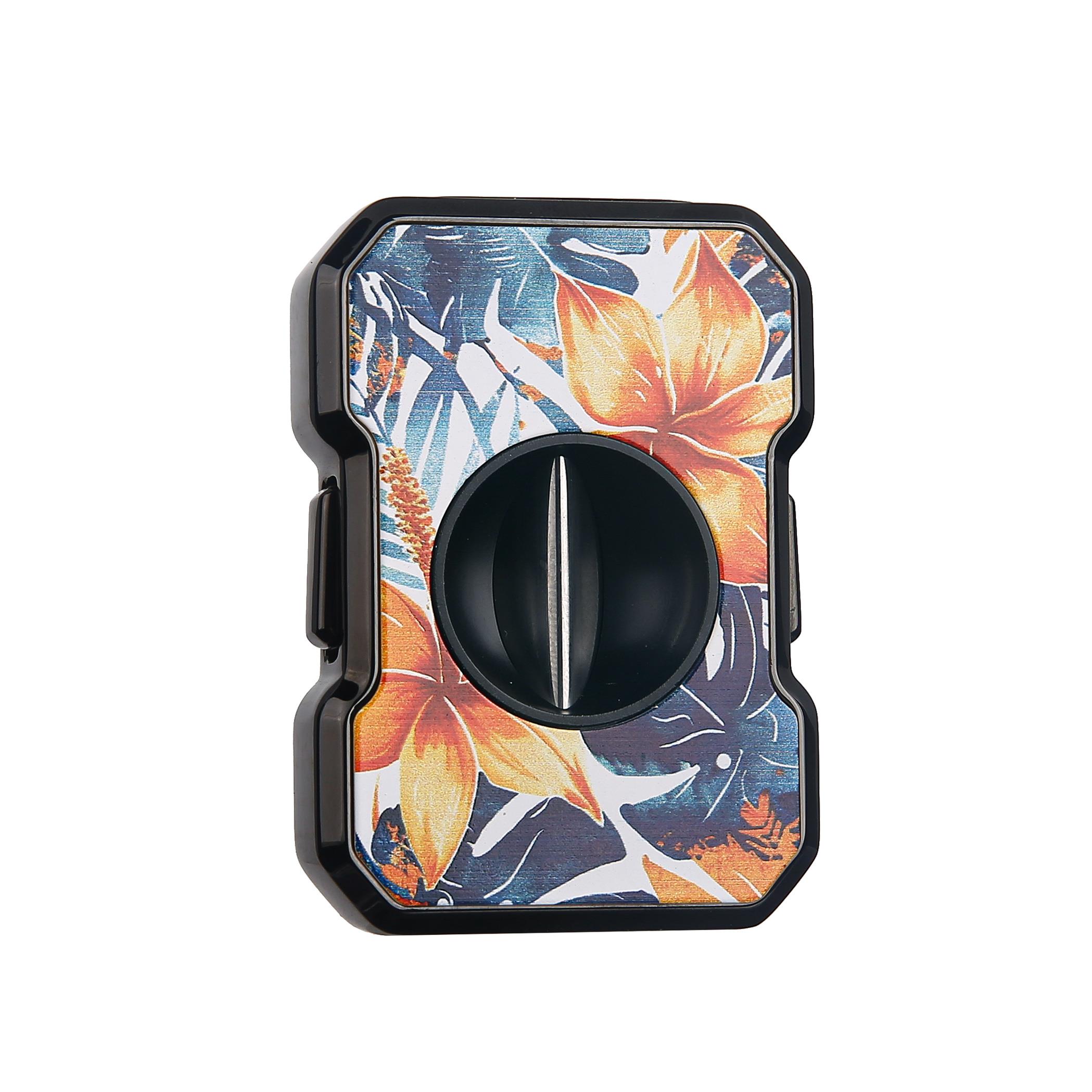 QUANTUM V-Cut Puro Kesici Gunmetal-Flower