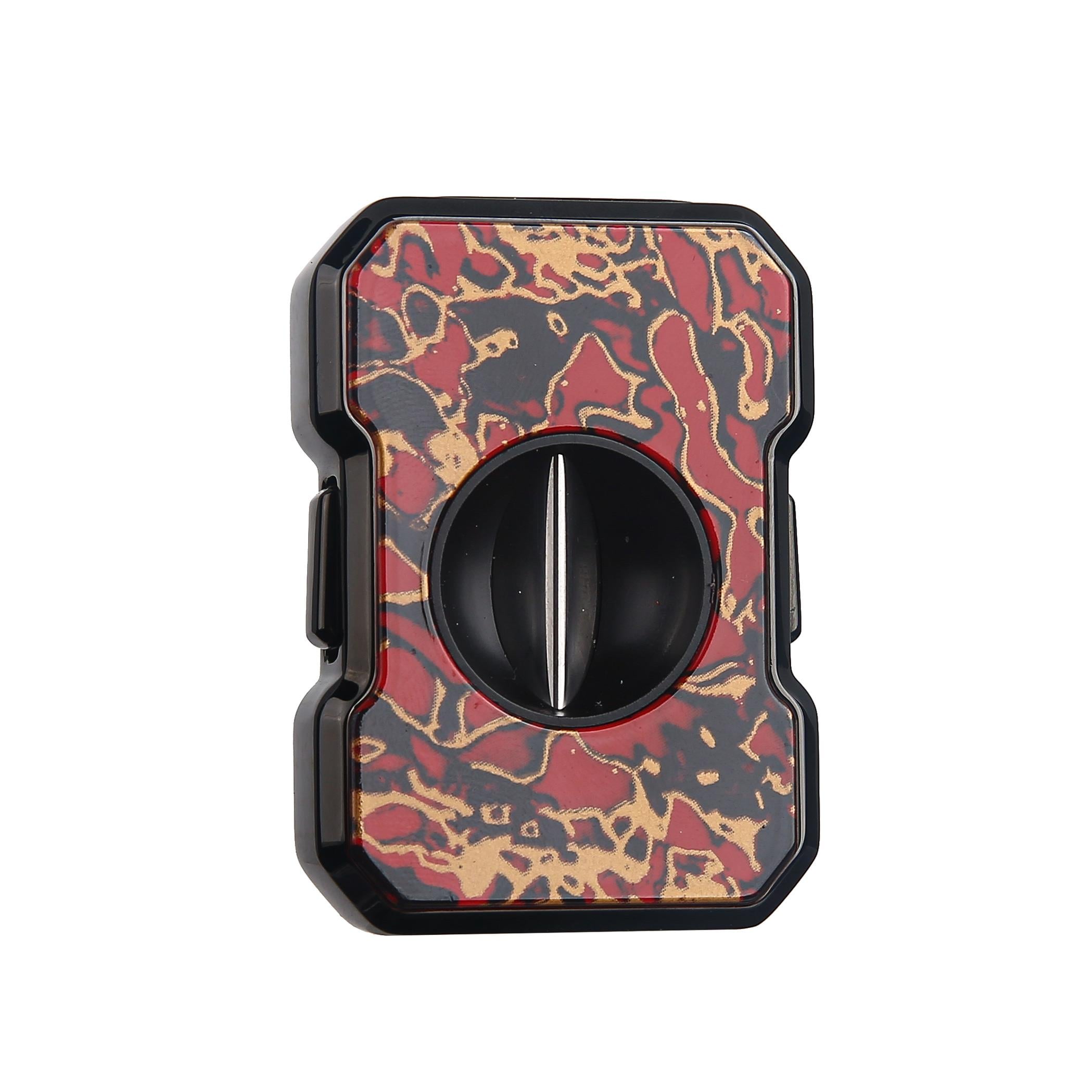 QUANTUM V-Cut Puro Kesici Gunmetal-Red-Black