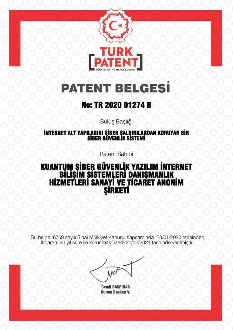 Patent Belgesi