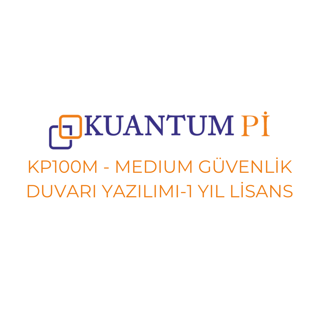 Kuantum PiKuantum Pi Firewall Medium Güvenlik Duvarı KP100M 1 Yıl Lisans Yenileme Paketi - KP100ML01YE