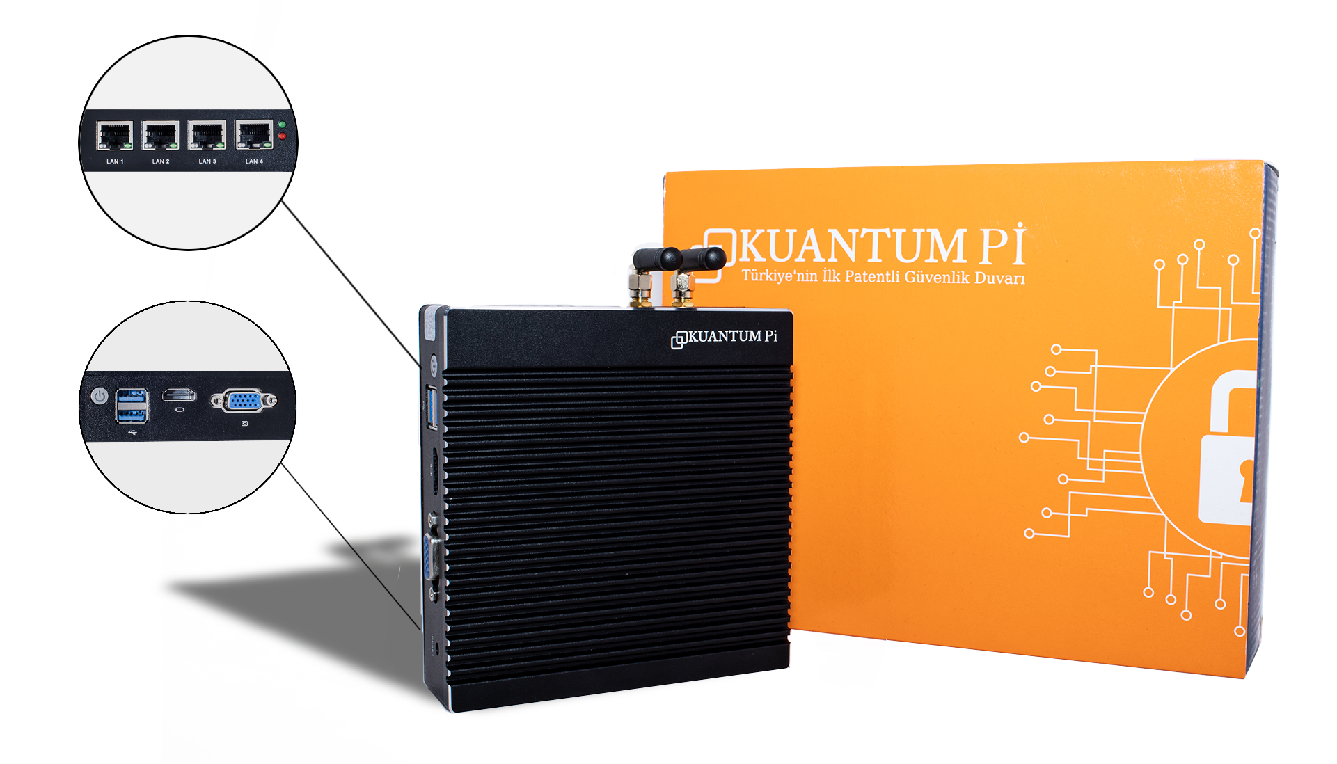 Pi Firewall Kuantum Pi Firewall Cihazı KP250L | KuantumPi