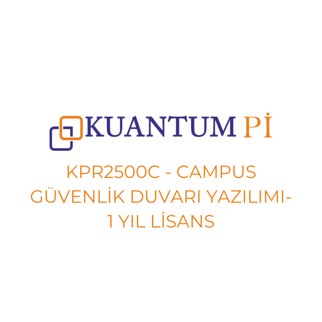 Kuantum PiKuantum Pi Firewall Campus Güvenlik Duvarı KPR2500C 1 Yıl Lisans Yenileme Paketi - KPR2500C1YE