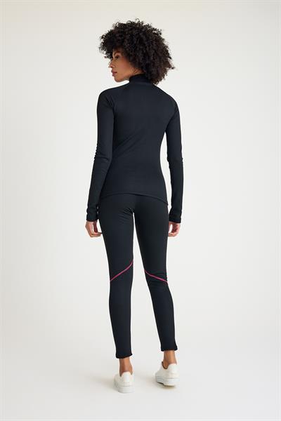 Scorp Thermo-Fit Extreme Kadın Termal Takım İçlik Alt Üst Kayak İçlik Siyah