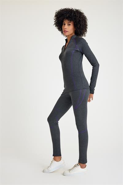 Scorp Thermo-Fit Extreme Kadın Termal İçlik Alt Kayak İçliği Antrasit