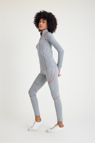 Scorp Thermo-Fit Extreme Kadın Termal İçlik Alt Kayak İçliği Gri