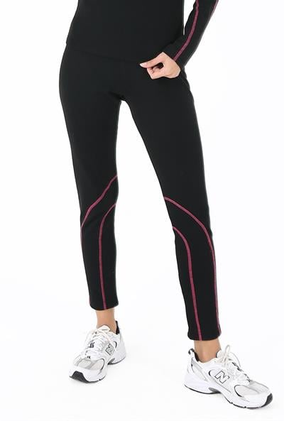 Scorp Thermo-Fit Kadın Termal İçlik Alt Kayak İçliği Siyah